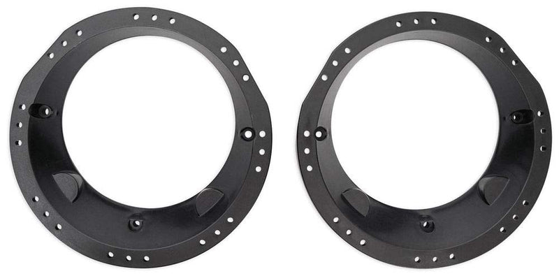 [Australia - AusPower] - Metra 82-9601 6-1/2" to 6-3/4" Speaker Adapter for 1998-2013 Harley Davidson Touring Models,Black 