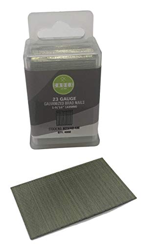 Cadex B23/40-4M 23-gauge galvanized brad nails, 40mm, 4000 fasteners per box