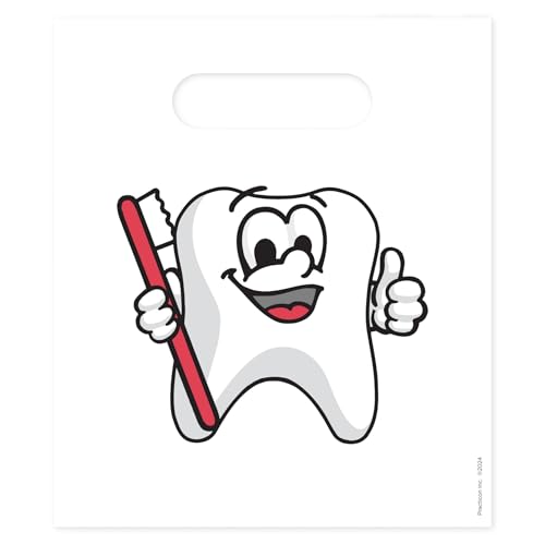 Practicon 1109638 Tootie Dental Patient Care Bags (Pack of 100)