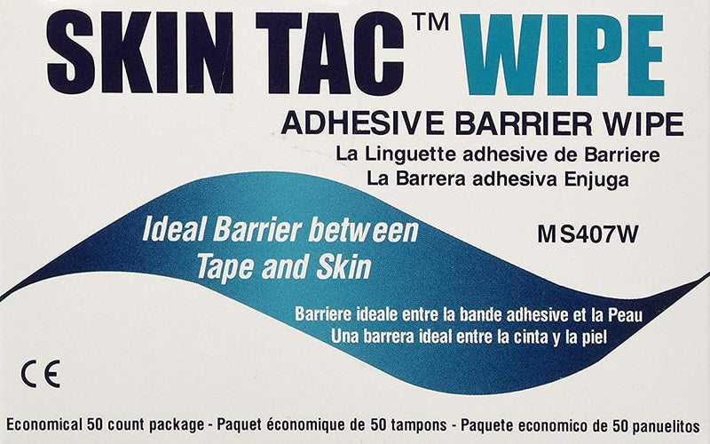 [Australia - AusPower] - Torbot IM074407W314832 Group Inc Skin Tac"H" Adhesive Barrier Prep Wipe, Liquid Form, Latex-Free, Hypo-allergenic (Box of 50 Each), 1 Pack 