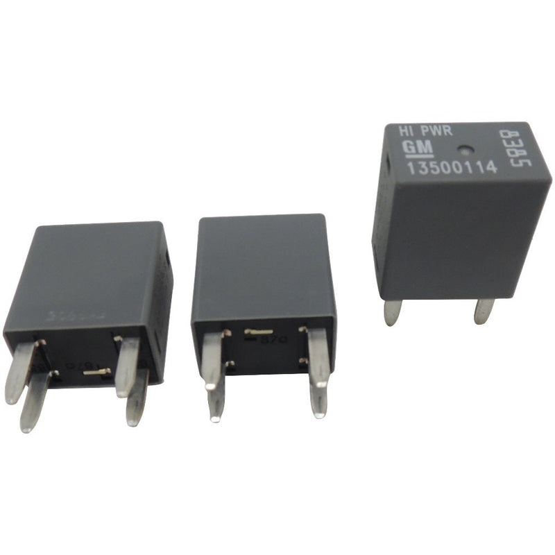[Australia - AusPower] - New OEM GM 4-Pin Relays (3 Pack) 13500114 High Power 4 Terminal Relays 8385 