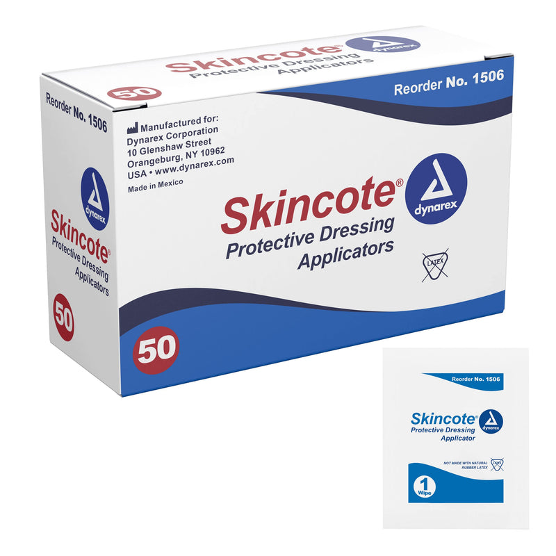 [Australia - AusPower] - DYNAREX Protective Dressing Applicator Wipe Skincote (#1506, 1 box of 50 count) 
