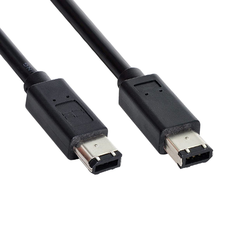 [Australia - AusPower] - chenyang CY 1394a 6 PIN / 6PIN FireWire 400 to FireWire 400 6-6 ilink Cable IEEE 1394 1.8m Black 