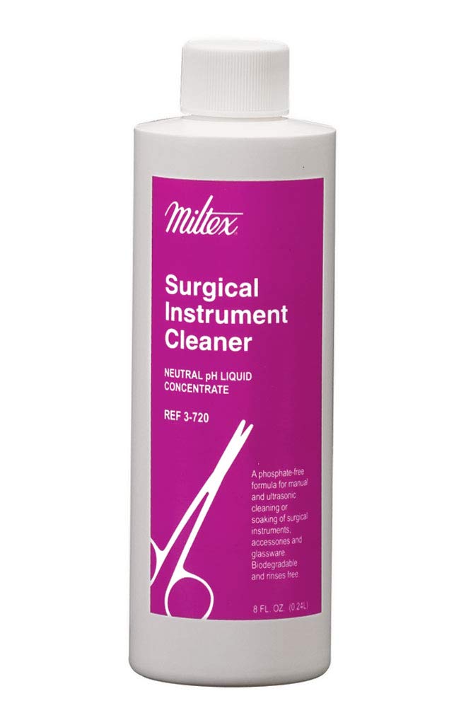 [Australia - AusPower] - Surgical Instrument Cleaner, 8 fl. oz. (0.24 Liter) Bottles. Super Concentrate Formula for Manual and ultrasonic Cleaning or Soaking of Surgical Instruments, Accessories and Glassware. 