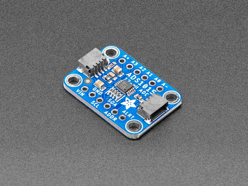 [Australia - AusPower] - ADS1015 12-Bit ADC - 4 Channel with Progrmmable Gain Amplifier 
