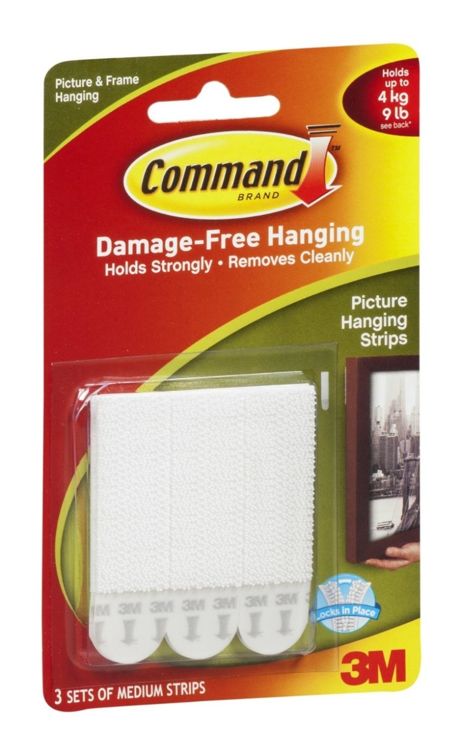 Command Picture Hanging Interlocking Fastener