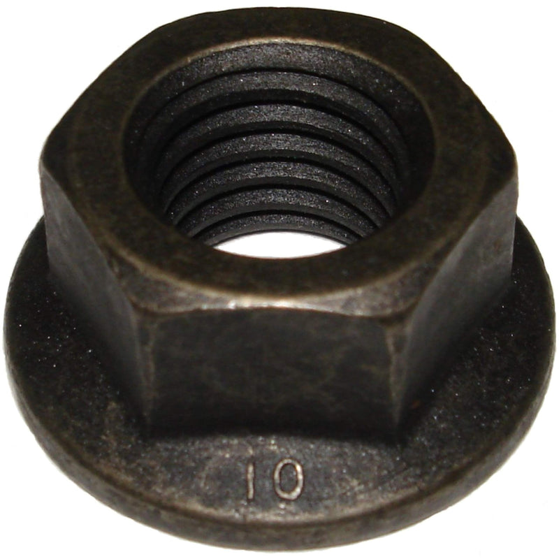 [Australia - AusPower] - 014973124861 Flange Nuts, 14mm-2.00, Piece-6,Black 