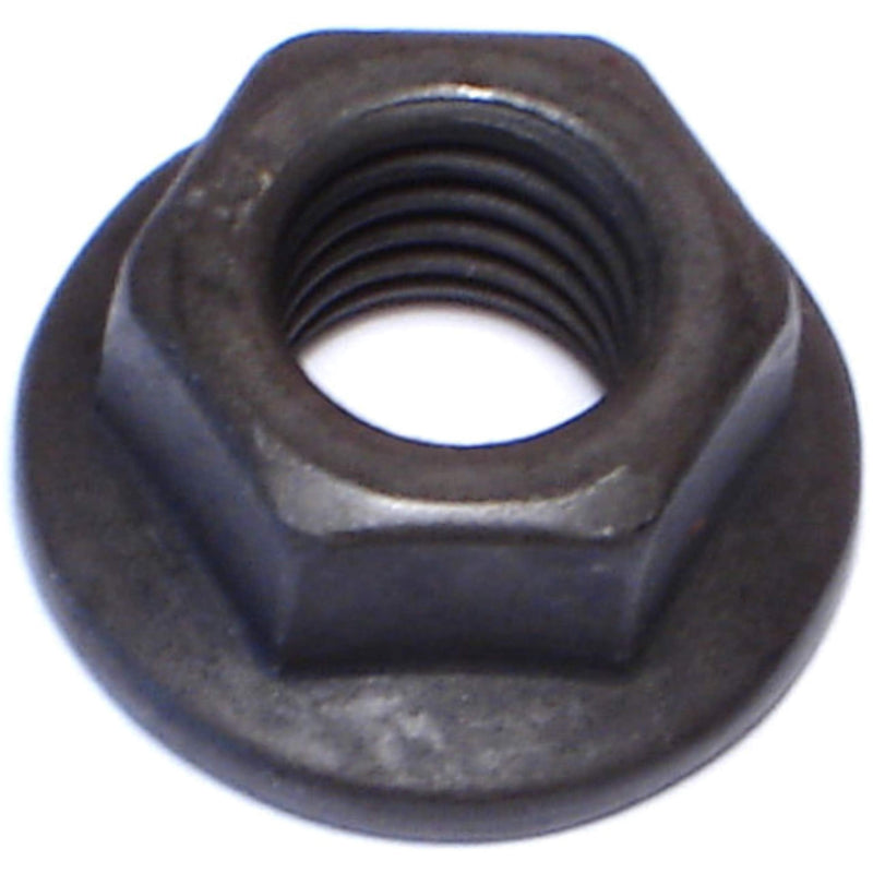 [Australia - AusPower] - 014973124847 Flange Nuts, 10mm-1.50, Piece-15, Black 
