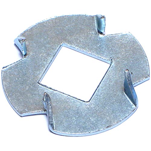 Hard-to-Find Fastener 3/8-inch pronged flat washers, 50-piece pack
