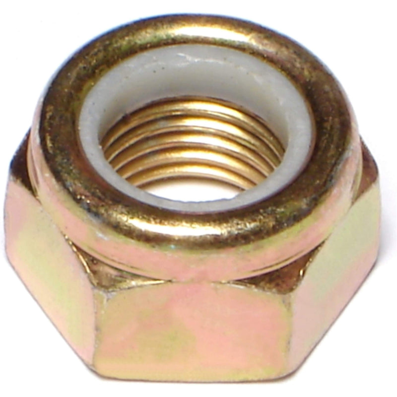[Australia - AusPower] - 014973278809 Nylon Insert Lock Nuts, 14mm-1.50, Piece-4, Yellow 