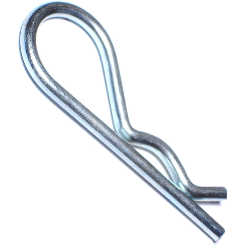 Hard-to-Find Fastener Hitch Pin Clips, Zinc-Plated Alloy Steel, Durable Metal Safety Pin Clips for Heavy Duty Trailer Hauling, Farm & Industrial Use, 3/16 x 3-1/4", Pack of 50 3/16 x 3-1/4"