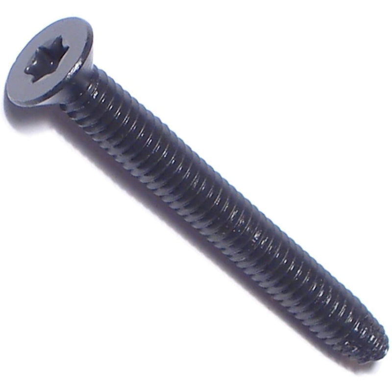[Australia - AusPower] - 014973311087 Thread Cutting Floor Board Screws, 1/4-20 x 2-1/4, Piece-40, black 