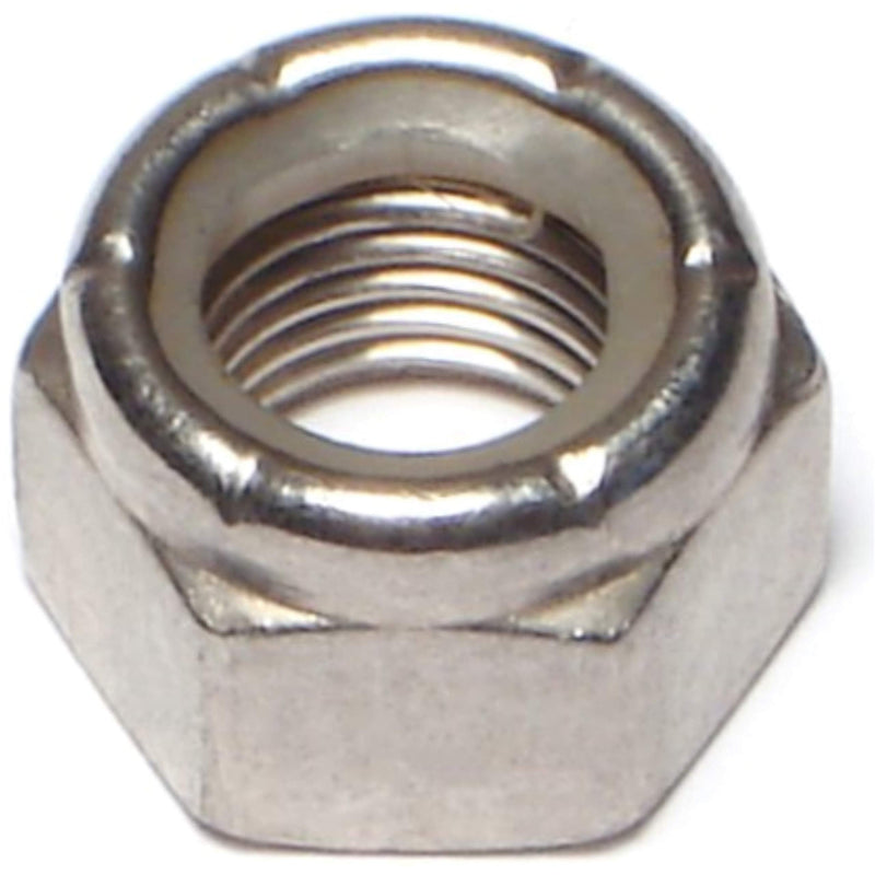[Australia - AusPower] - 014973192174 Fine Nylon Insert Lock Nuts, 7/16-20, Piece-8 7/16-20-Inch 
