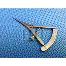 [Australia - AusPower] - CASTROVIEJO Caliper Graduated 0-40MM Straight 3.5" HIGH Premium Grade (HTI Brand) 