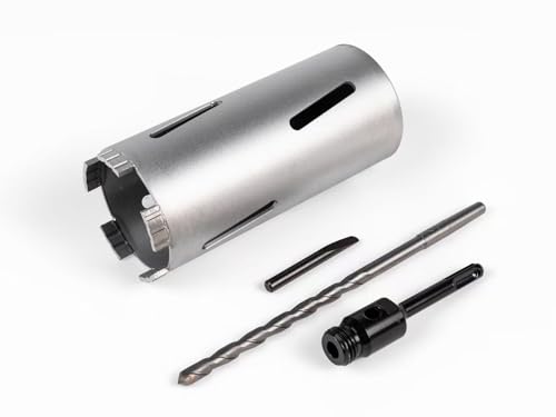 Sds Plus Diamond Core Bit Diameter 32-150 mm Length 200 mm Core Drill Bit M22 with Point Thread for Hammer Drills DM 50 mm L 200 mm