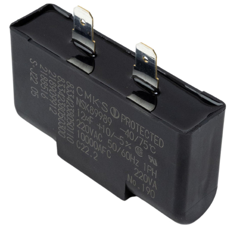 Frigidaire 218909912 Run Capacitor for Refrigerators, Black