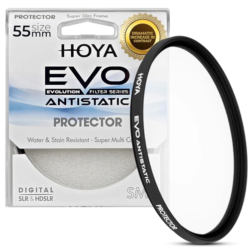 Hoya EVO Antistatic 55mm UV Lens Filter - 16-Layer SMC Coating 55 mm