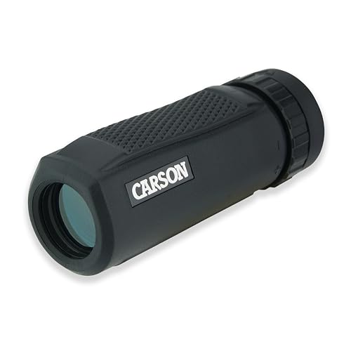 Carson BlackWave 10x25mm Waterproof Monocular, Black (WM-025) BlackWave (WM-025)