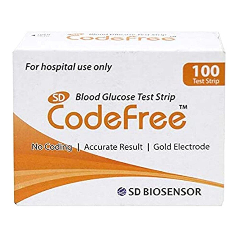 [Australia - AusPower] - SD Codefree Blood Glucose Test Strips 