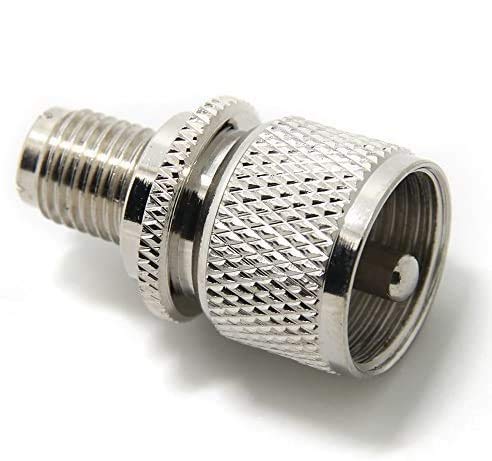 [Australia - AusPower] - Ancable UHF/PL-259 Male to Mini UHF Female RF Coaxial Adapter Pack of 2 