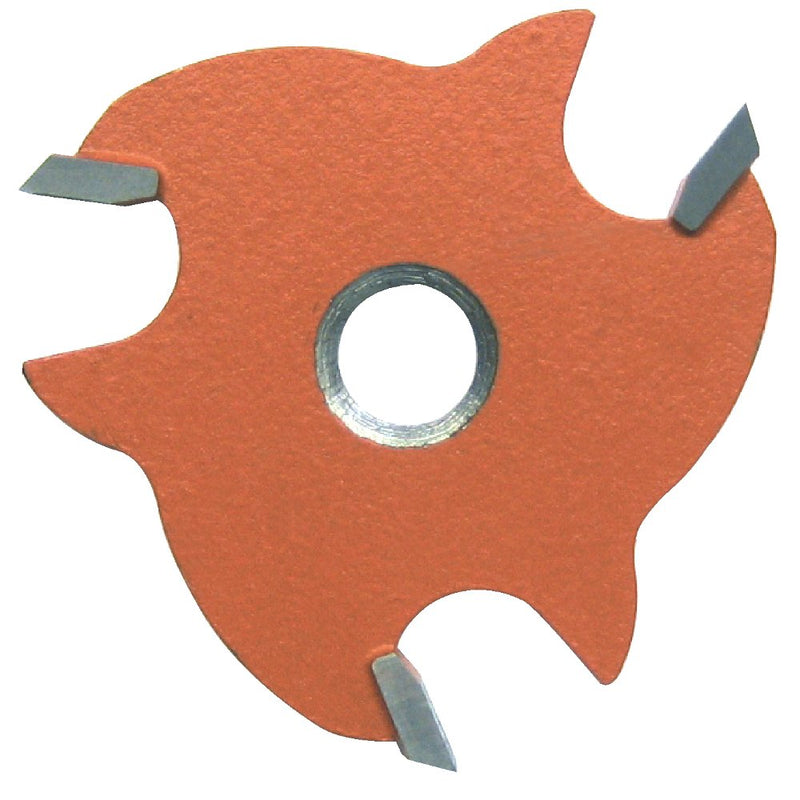 [Australia - AusPower] - CMT 823.340.11 3-Wing Slot Cutter with 45-Degree Bore, 5/32-Inch Cutting Length, 5/16-Inch Bore 
