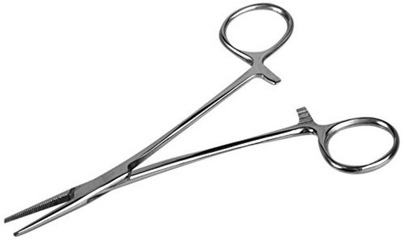 [Australia - AusPower] - Medline Mosquito Halsted Floor-Grade Forceps, Nonsterile, Single-Use, Straight, 5 Inches, Box of 12 Each 