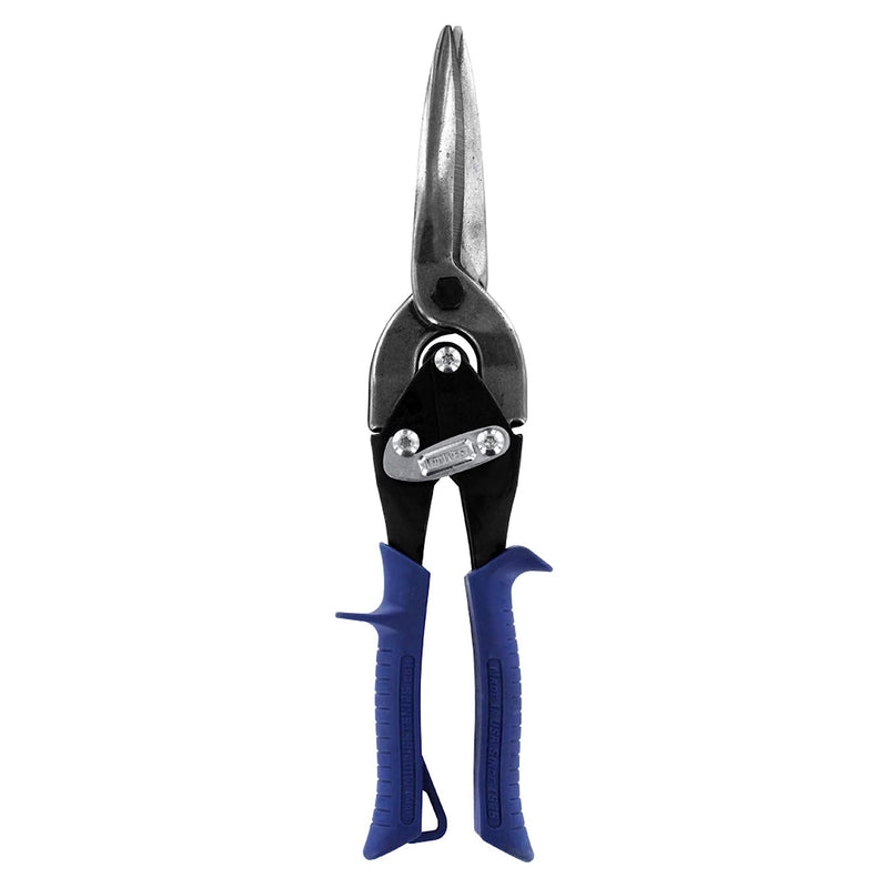 [Australia - AusPower] - MIDWEST Power Cutters Long Cut Snip - Straight Cut Regular Tin Cutting Shears with Forged Blade & KUSH'N-POWER Comfort Grips - MWT-6716A Regular Blade 