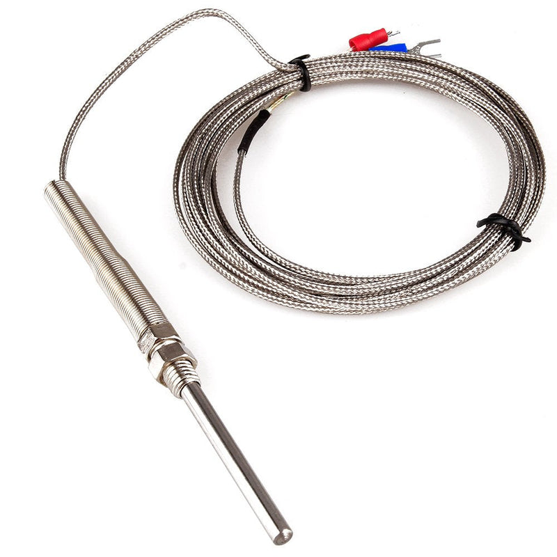 [Australia - AusPower] - 3M High Precision Temperature -100°C to 1250°C Thermocouple 50mm Probe Sensor 