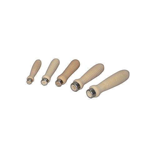 Blu-DAN 967140 File Handle Varnished Wood 140 mm