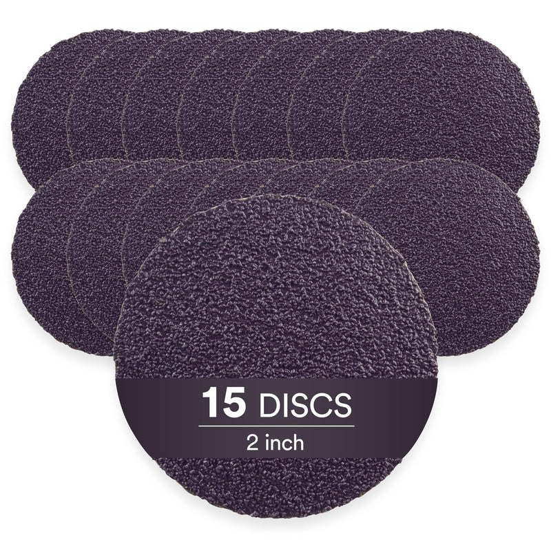 3M Cubitron II Roloc Fibre Disc, 786C, 33380, 2 in, 80+, 15 discs, Used for Automotive Grinding, Weld Blending, Deburring 2 inches