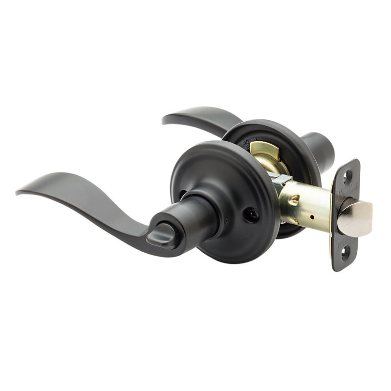 Copper Creek WL2230BC Waverly Door Lever, Black