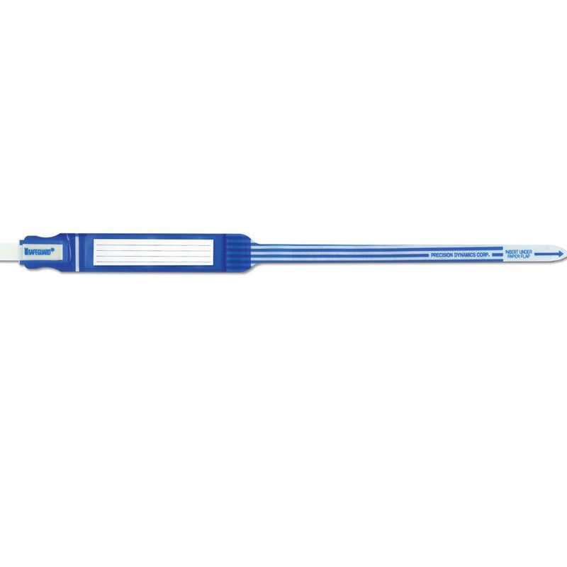 [Australia - AusPower] - Safeguard 841-13-PDJ Insert Wristband, Trilaminate Adhesive Closure, Adult, Blue, Pack of 250 