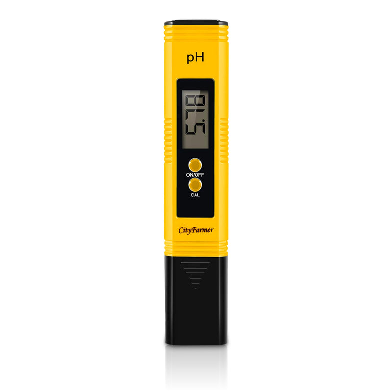 [Australia - AusPower] - PH Meter, Digital pH Meter, PH Meter for Water Hydroponics, with 3 Pack of Calibration Solution Mixture Included 
