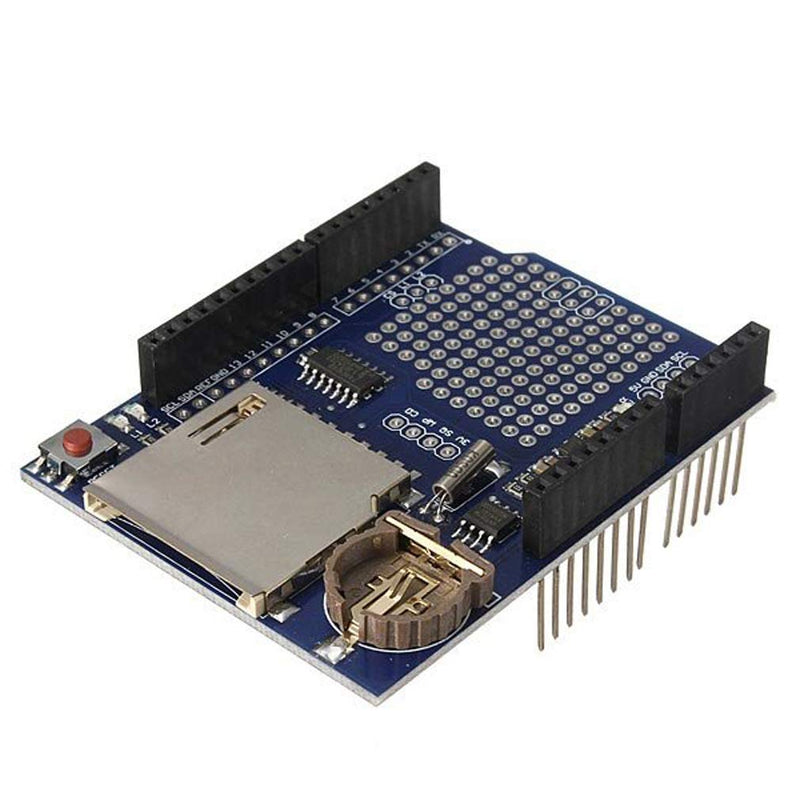[Australia - AusPower] - HiLetgo Data Logger Module Logging Shield Data Recorder Shield for Arduino UNO w/SD Card 