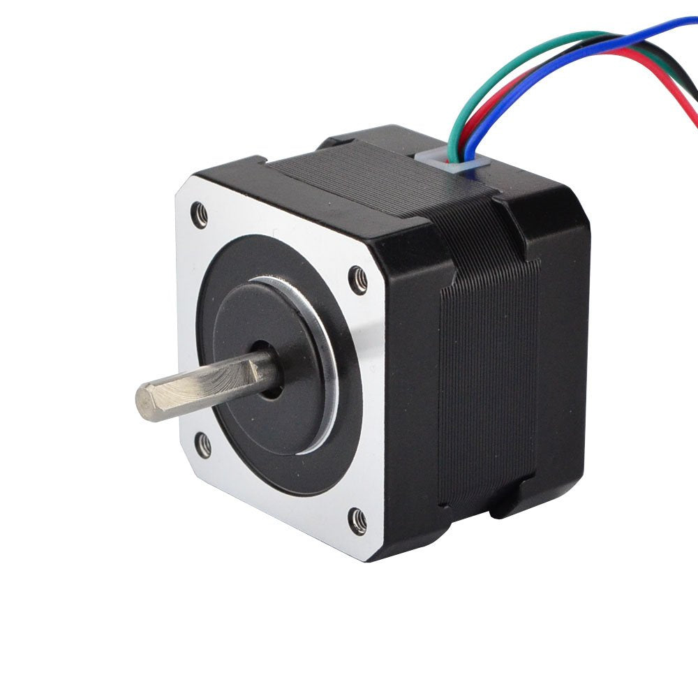 STEPPERONLINE Nema 17 Stepper Motor 26Ncm(36.8oz.in) 12V 0.4A 3D Printer CNC