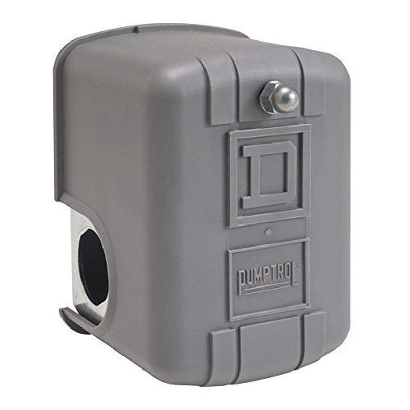 [Australia - AusPower] - 9013FRG22J36 Air-Pump Pressure Switch, NEMA 1, 10-5 psi Pressure Setting, 20-50 psi Cut-Out, 15-30 psi Reverse-Acting Adjustable Differential 