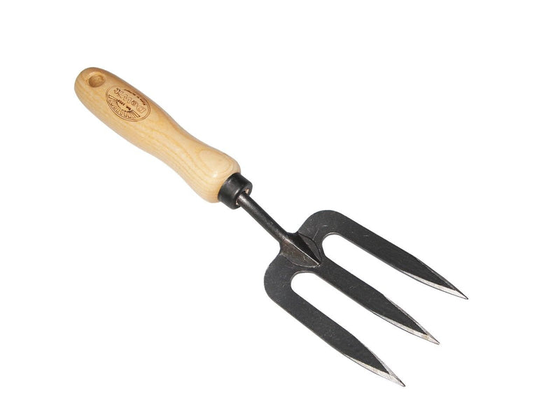 DeWit Small Garden Fork – Compact & Durable Cultivator Short Handle