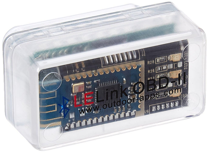 LELink Bluetooth Low Energy BLE OBD-II OBD2 Car Diagnostic Tool for iPhone/iPod/iPad and Android. New: Configurable Auto On/Off