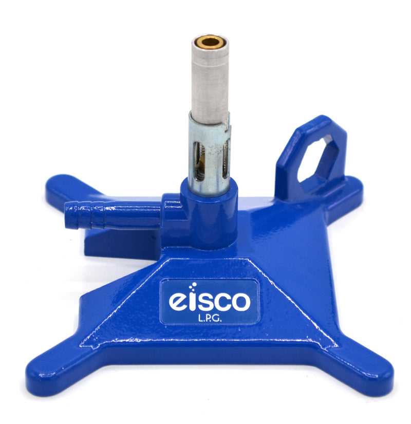 EISCO Liquid Propane Micro Bunsen Burner, StabiliBase Anti-Tip Design with Handle, with Flame Stabilizer, LP