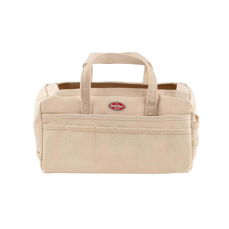Bucket Boss - Original Rigger’s Bag - Natural, Tool Bags - Original Series (60002) , Beige 17 x 6 x 10.5 inches Solid Black