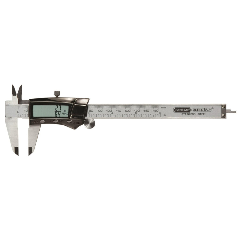 [Australia - AusPower] - General 147 6" Fraction & Digital Fractional Caliper 
