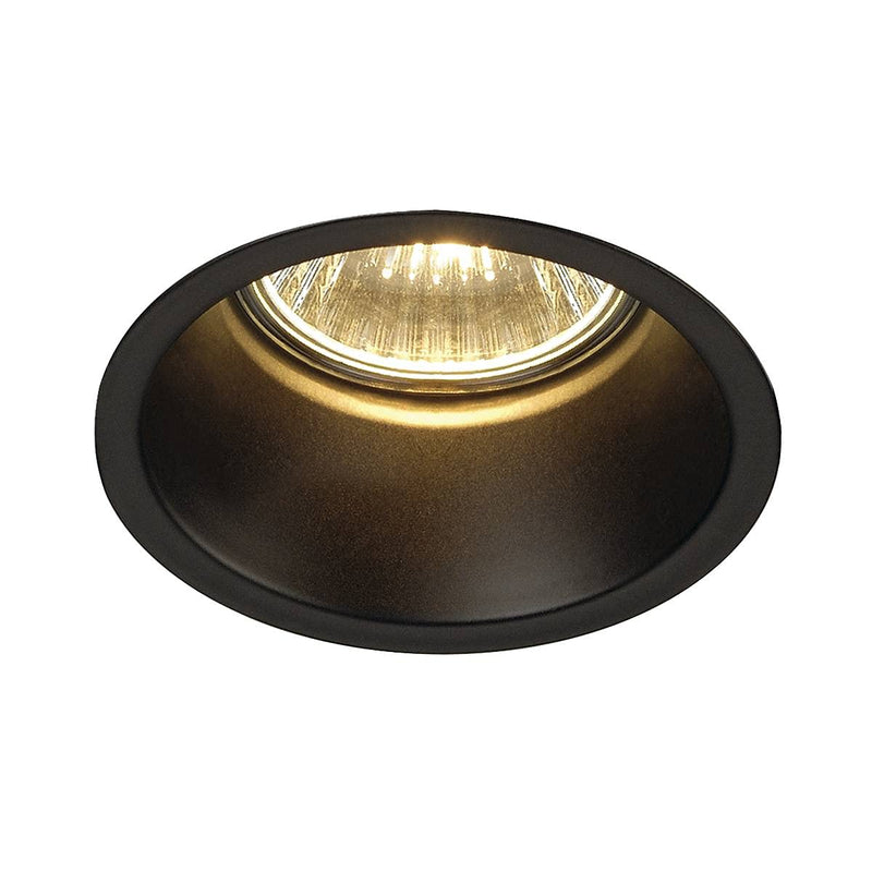 SLV Round Spotlight GU10, 50 W, 112910 (Matt Black)