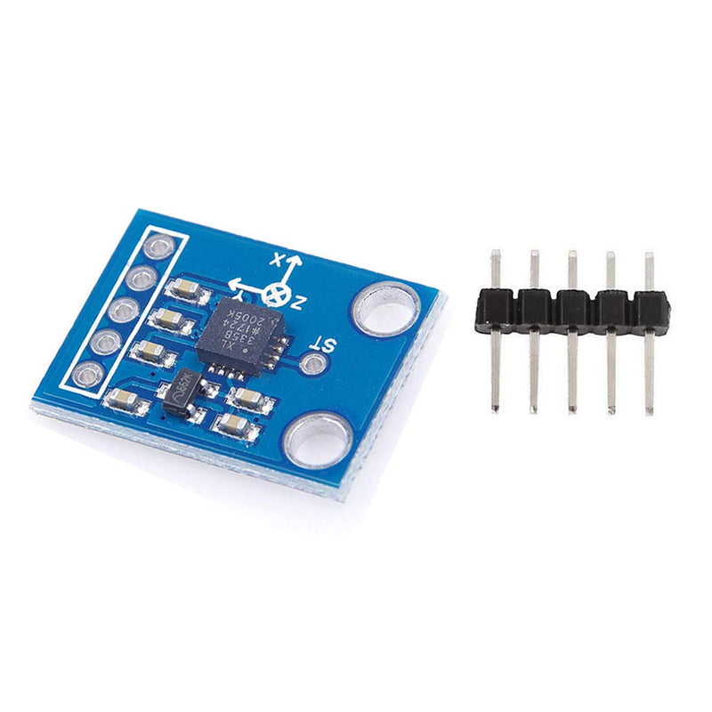 [Australia - AusPower] - HiLetgo ADXL335 3-Axis Accelerometer Angular Transducer Sensor GY-61 Module Analog Output 3-5V 