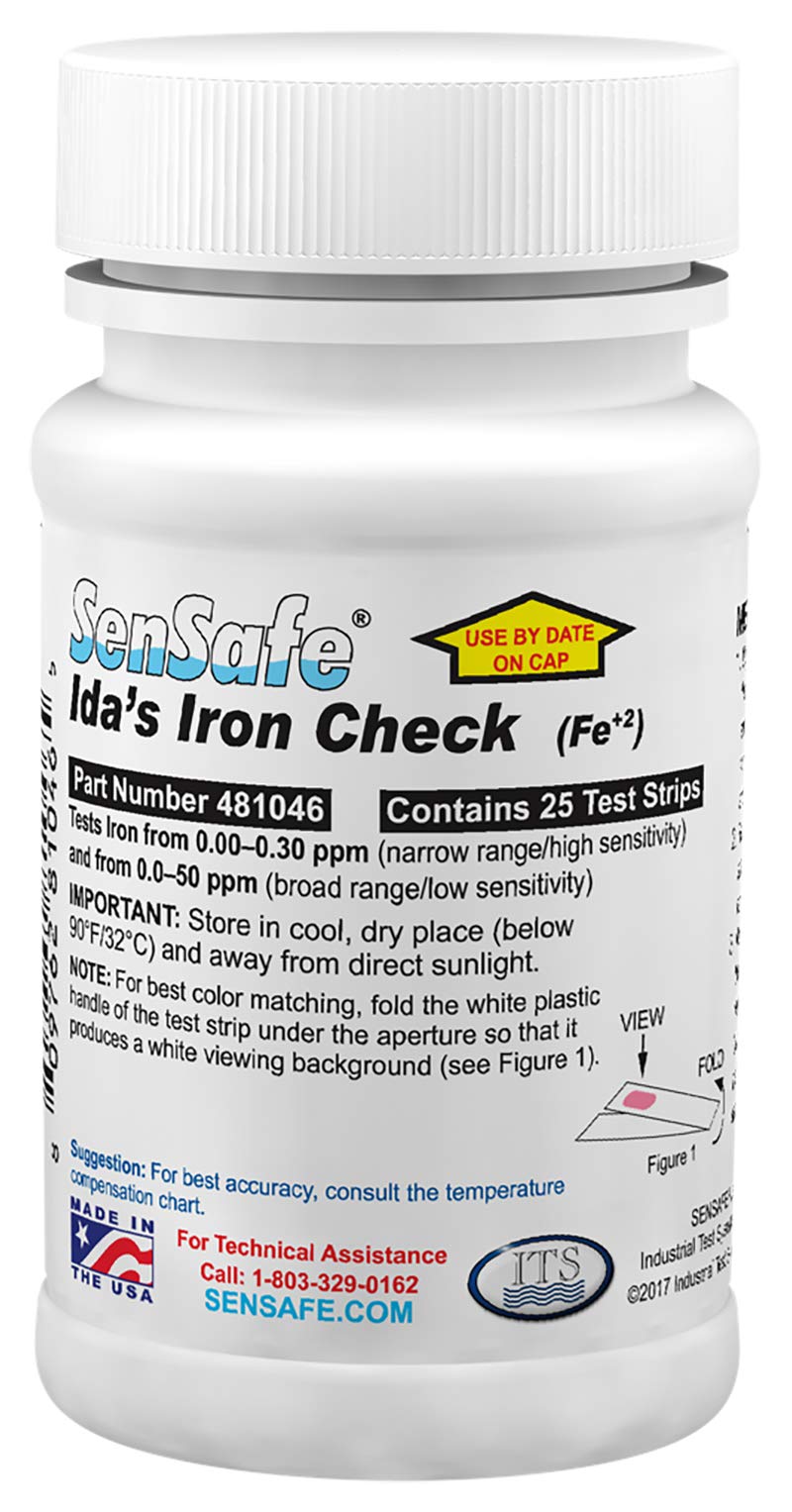 [Australia - AusPower] - Industrial Test Systems 481046 SenSafe® Ida's Iron Test, Fe+2 