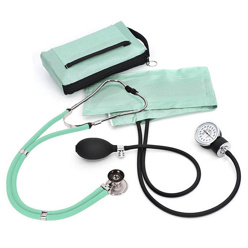 [Australia - AusPower] - Prestige Medical Aneroid Sphygmomanometer/Sprague-Rappaport Kit, Aqua Sea 