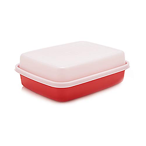 Vintage Tupperware Season Serve Jr. Marinade Keeper Container #1518-4 Paprika
