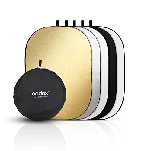 Godox 35"x47"/90x120cm Collapsible Oval Photography Light Reflector