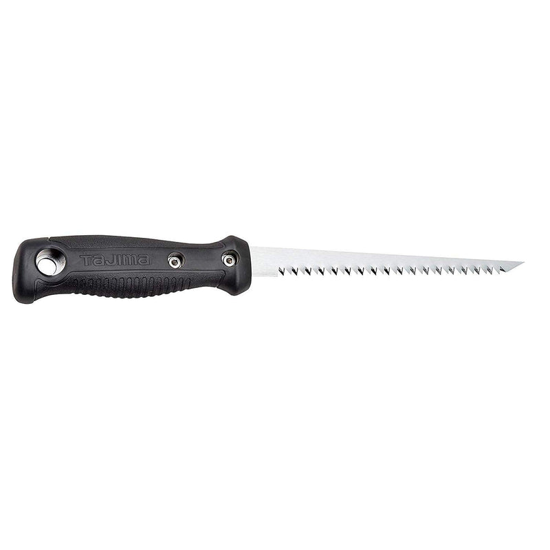 TAJIMA Jab-Saw - Reinforced Drywall Cutting Tool with Ergonomic Handle & Razor-Sharp Cutting Teeth - GT165JS Saw W/Handle