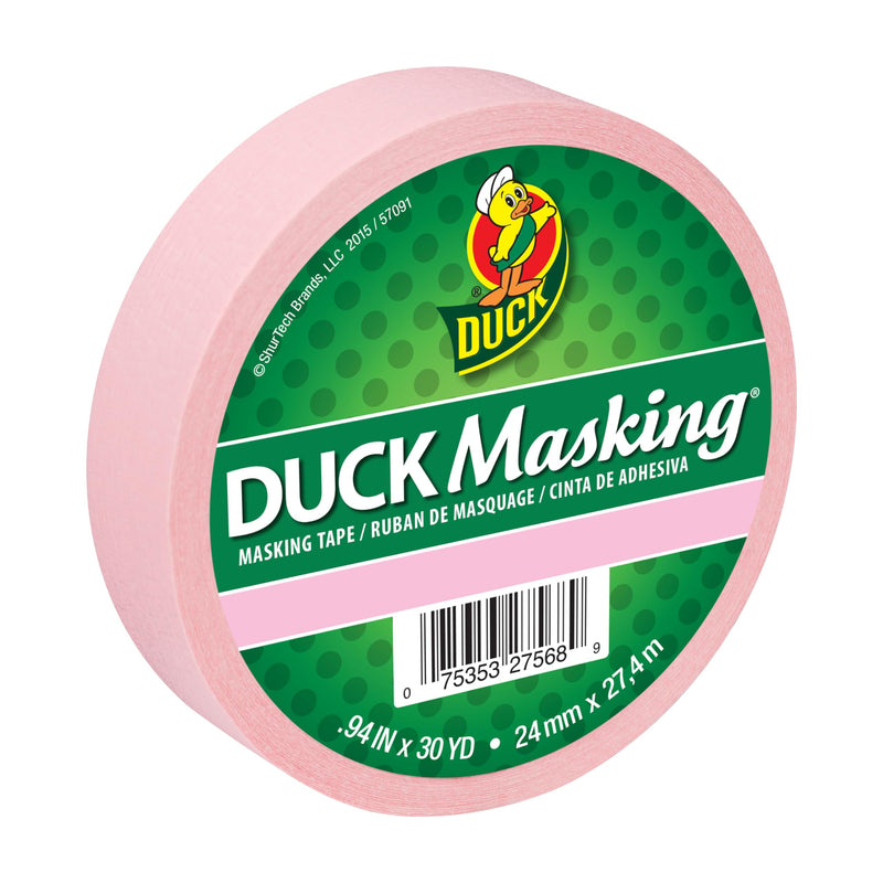 Duck Masking 240879 Pink Color Masking Tape, 94-Inch by 30 Yards