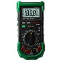 [Australia - AusPower] - Mastech Ms8264 Digital Multimeter W/ Temparature / Frequency / Capacity / Transistor - Green + Black 